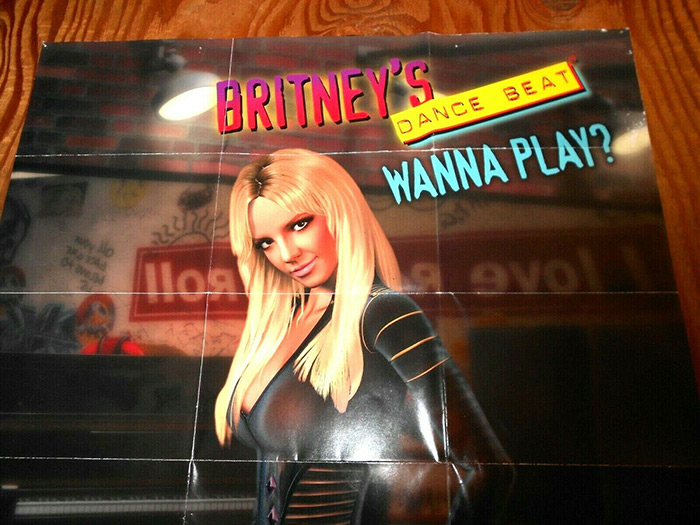 Britney's Dance Beat Door poster image