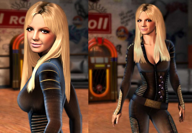 Britney Model-Sheet and an alternate pose render for the marketing image set.
