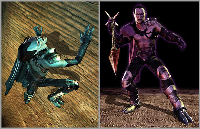 Zephon and Dumah from Legacy of Kain: Soul Reaver.